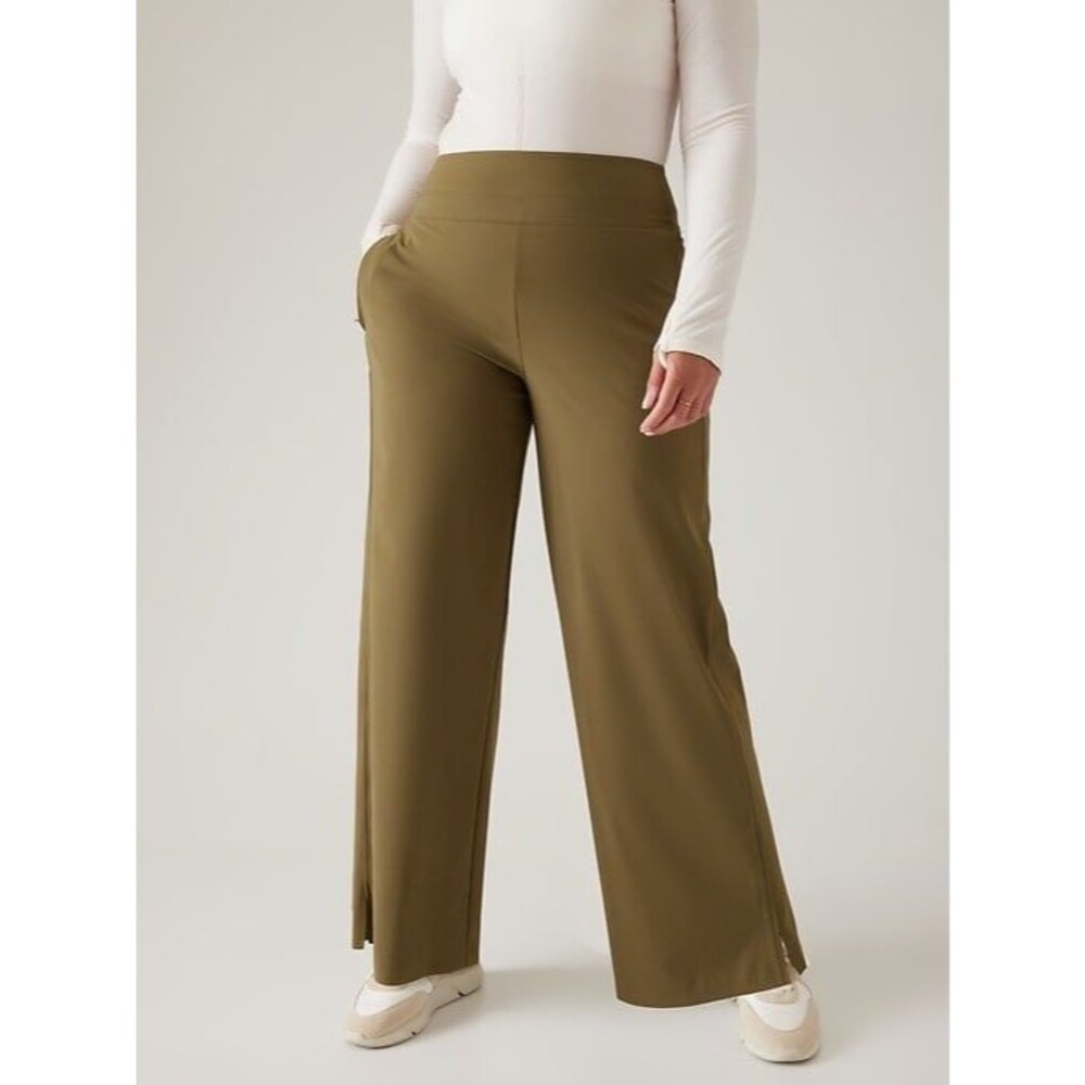 Athleta Cosmic Wide Leg Women's Athletic Pants Wide Leg Casual Lounge